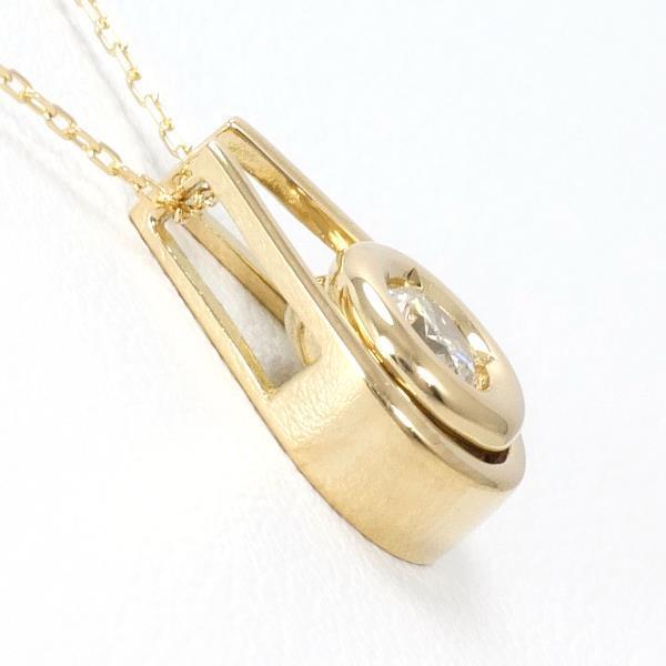 Yellow Gold Necklace Diamond Yellow Gold Necklace Diamond